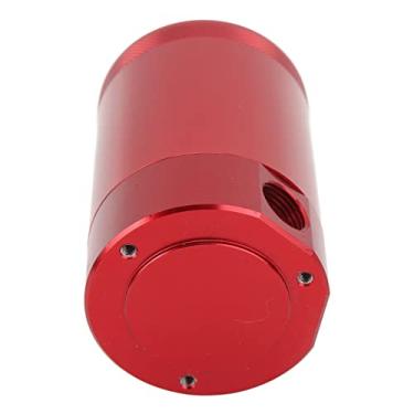 Imagem de Kit de Recipiente de Recolhimento de ¨®Leo, Reposi??o do Kit de Reservat¨®Rio de Recipiente de Receptor de ¨®Leo de Liga de Alum¨ªNio para Camaro SS 6.2L 2016 Up (Vermelho)