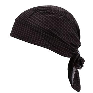 Imagem de Tingpai Chapéu de bicicleta respirável de secagem rápida lenço de eça de bicicleta ao ar livre lenço de eça de ciclismo chapéu espo vo