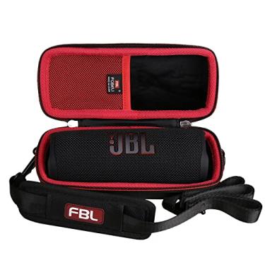 Imagem de FBLFOBELI Capa Speak para armazenamento portátil e viagem para JBL Flip 6, bolsa de fala Bluetooth rígida à prova de choque