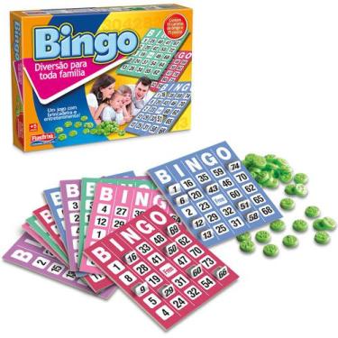 Jogo Bingo Lotto Infantil com Globo Marcadores e 48 Cartelas em Promoção na  Americanas