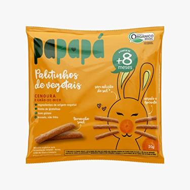 Imagem de Kit 3X: Palitinhos de Vegetais Infantil Cenoura Papapá 20g