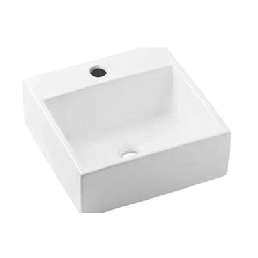 Imagem de Cuba de Apoio Retangular com Mesa Incepa Boss 45x39cm Branca