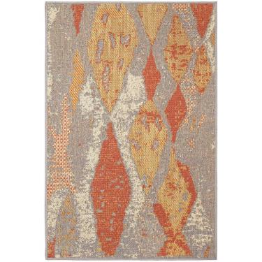 Imagem de Tapete New Colors Texture Retangular (100x150cm) Colorido