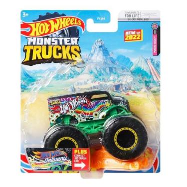 Carro Fun Hot Wheels Monte Seu Monster Truck Vermelho - F0082-6