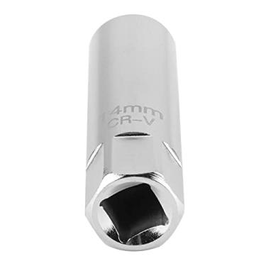 Imagem de Soquete de ignição para vela de ignição, 14 mm magnético fino para desmontagem de soquete de vela de ignição para Citroen Peugeot