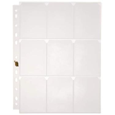 Imagem de Refil Plástico Para Cartões com 9 bolsos, YES, RCP1097, 10 Unidades,