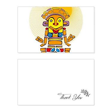 Imagem de Estátua de alma latina do antigo Egito, padrão de cartão de agradecimento, aniversário, agradecimento, casamento, agradecimento