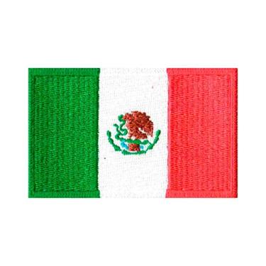 Imagem de Patch Bordado - Bandeira Do México BD50091-326 Termocolante Para Aplicar