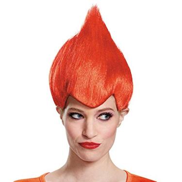 Imagem de Disguise – peruca adulta Troll azul escuro, Vermelho, One Size