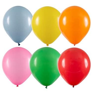 Imagem de Balão de Látex Sortido - 8 Polegadas - 50 Unidades