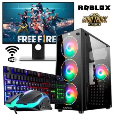 Imagem de Computador Gamer Completo Intel core i5 HD500 8GB RAM Monitor Kit gamer