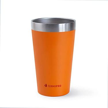 Imagem de TERMOPRO Copo Térmico para Cerveja 473ml Laranja