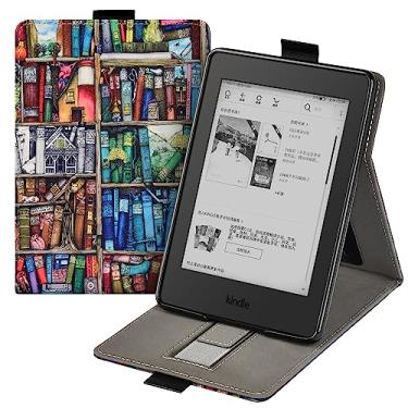 Imagem de COCFOOKIW Estojo para 6" Kindle 11ª Geração,lançado em 2022[Modelo: C2V2L3], Caso em pé com Automática Ativação/Repouso Função, Capa Protetor com Imã Traseiro e Alça de Mão Função