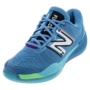 Imagem de New Balance Tênis masculino FuelCell 996 V5 Hard Court, Heritage azul/preto, 8