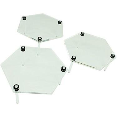 Imagem de LITKO Fleet Movement Stands | Twilight Imperium 4th Edition | Clear | Pack of 3 (Standard)