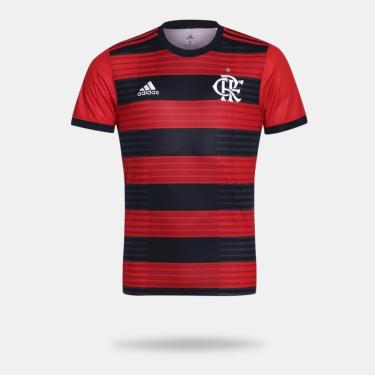 Imagem de Camisa Flamengo I 2018 s/n° Torcedor Adidas Masculina-Masculino