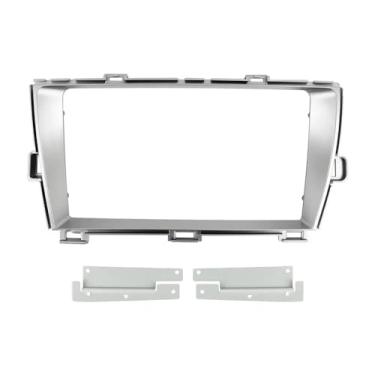 Imagem de Radio Fascia para Toyota Prius 2010 Estéreo GPS DVD Player Instalar Surround Trim Painel Adaptador Capa 9 polegadas Android Frame,Right hand drive