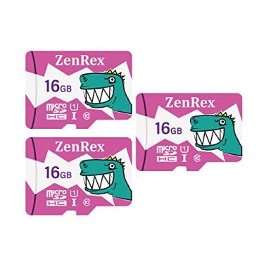 Imagem de ZenRex Pacote de 16 GB com 1, cartão de memória micro SDHC de alta velocidade 4K UHD Full HD C10 U1 A1 para câmera, tablet, smartphone com adaptador