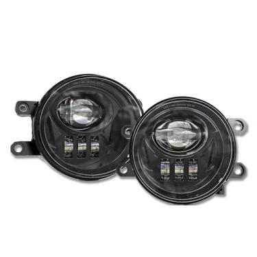 Imagem de Atubeix Faróis de neblina de LED para 2016-2019 Tacoma 2014-2019 4Runner 2014-2019 Tundra Truck Faróis de neblina de substituição (preto)