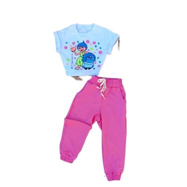 Imagem de Conjunto Infantil personagens Divertidamente -Stitch -Minnie