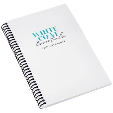 Imagem de White Coat Essentials Caderno H&P – História médica e caderno físico para profissionais médicos e estudantes, 100 páginas, terminologia médica inclusa, serve em casaco branco (14 x 21,5 cm)