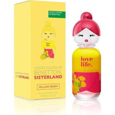 Imagem de Perfume Benetton United Colors Sisterland Yellow Peony EDT 80ML