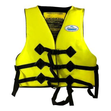 Imagem de Colete Salva Vidas Rios e Mares Homologado GG acima 110kg 3 Fechos em Nylon
