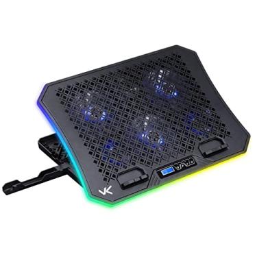 Imagem de SUPORTE COM COOLER GAMER PARA NOTEBOOK/LAPTOP DE ATÉ 19" SNOW COM 6 FAN RGB – CN200 – VINIK