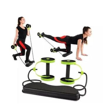 Imagem de Aparelho De Exercicios abdominais costas braços ombros coxas e glúteos