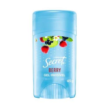 Imagem de Desodorante Antitranspirante Secret Gel Frutas Vermelhas 45g, 1