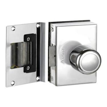 Imagem de Fechadura eletronica para porta de vidro amelco fv-33icr