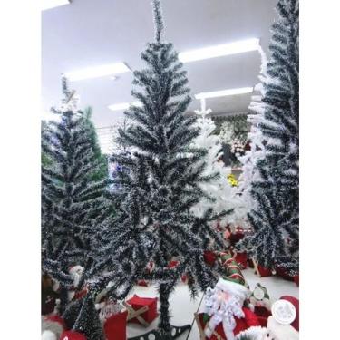 Imagem de Árvore Pinheiro Nevado 1.20m - 144 Galhos - A0032 Natalino Verde Nevad