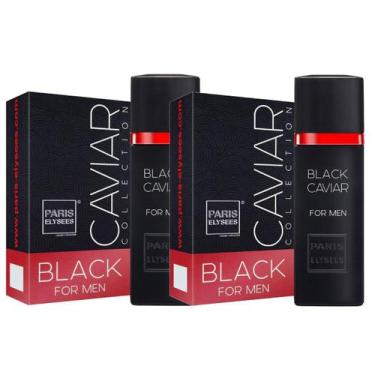 Imagem de Kit 2 Perfumes Black Caviar 100mL - Paris Elysees