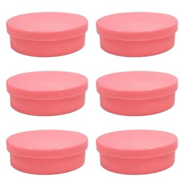 Imagem de Latinha Plástica Para Lembrancinha Cores Para Chá De Bebe Revelação - 10 Unidades (Rosa)