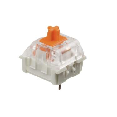 Imagem de Ranked Kailh Switches para teclado mecânico para jogos | Plate Mounted (Kailh Speed Burnt Orange, 90 peças)