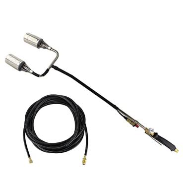 Imagem de TITUS Tocha de propano Push-Start para telhados de neve de madeira de alto rendimento