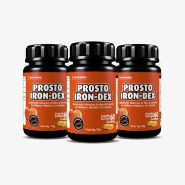 Imagem de Prosto Iron-Dex - Óleo de Semente de Abóbora + Vit E - 60 Cápsulas - K