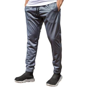 Imagem de Calça Jogger Treino Masculina Skinny Helanca - BEN20 PREMIUM, Cinza, G
