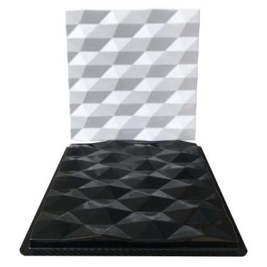 Imagem de Forma 3D Gesso e Cimento ABS - Hexágono - Xmoldes Formas 3D