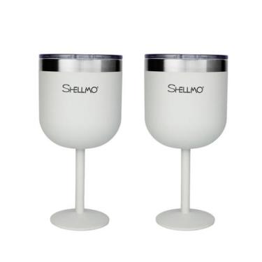 Imagem de Kit 2 Taças para Gin - 530ML - Shellmo, BRANCO