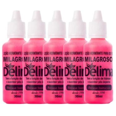 Imagem de 5 Loção Delima Milagroso Suave Fragrance - Fim das Rachaduras nos Pés