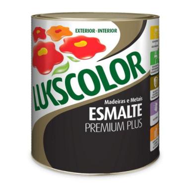 Imagem de Tinta Esmalte Sintético Brilhante 900ml Amarelo - Lukscolor