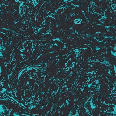 Imagem de Papel De Parede Temático Manchas Ondulares Verde - 3,3x0,5m - DEKAL DE