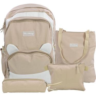 Imagem de Mochila De Costas Multifuncional Reforçada Trabalho Escola Faculdade B