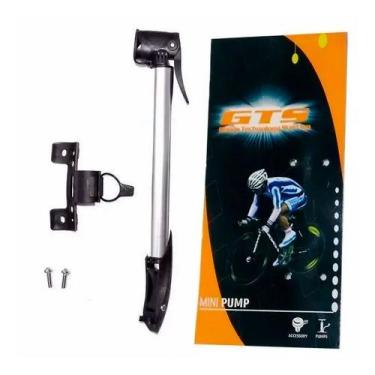 Imagem de Bomba De Encher Pneu Bicicleta Aluminio Mini Pump Gts