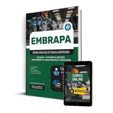 Imagem de Apostila EMBRAPA 2024 - Técnico - Suporte à Gestão (Suprimento, Manute