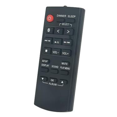 Imagem de N2QAYB001215 Controle remoto de substituição PERFASCIN adequado para sistema de áudio de alto-falante Panasonic SA-AKX320GS-K SA-AKX520E-K SC-TMAX10E-K SC-UA30 SA-AKX320E-K SA-AKX320E-W SA-AKX320GN-K