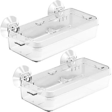 Imagem de Tfwadmx 2 peças tigela camaleão alimentação réptil comida água prato lagartixa minhoca alimentador anti-escape camaleão suprimentos acessórios para lagarto dragão barbudo cobras