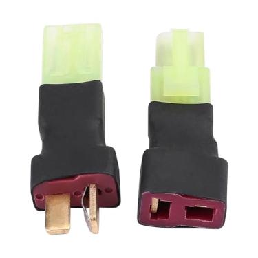 Imagem de Conjunto de Adaptador de Mini Conector T Plug, Baixa Resistência e Alta Capacidade de Corrente para Amadores de RC Com Design Soldável