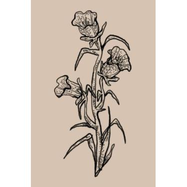 Imagem de Glockenblume: Notizbuch (120 Seiten, 15x23cm, gepunktet) Dotted Bullet Grid Tagebuch Journal